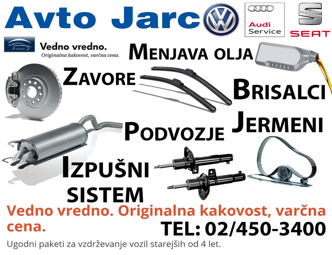 Vedno vredno. Originalna kakovost, varčna cena. Ugodni paketi za vzdrževanje vozil starejših od 4 let.